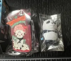 呪術廻戦 ２点 両面宿儺クリップ ソフビィパンダ