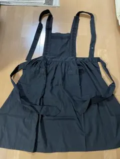JAA 黒　冠婚葬祭　おしゃれエプロン