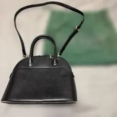 COLE HAAN レザー ハンドバッグ ブラック