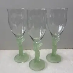 ビンテージ SUFFOLK STUDIO GLASS ハンドメイド 花の置物 - メルカリ