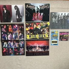 LDH EXILE 限定ファイル.ステッカー.パズル.マグネットなどのセット