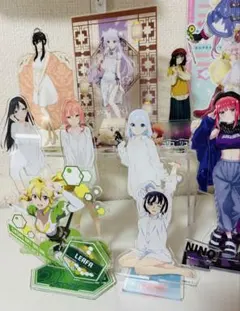 アニメ美少女キャラ　アクリルスタンドセット
