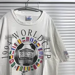 VINTAGE フランスワールドカップ W杯 Tシャツ M デッドストック - メルカリ