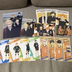 ハイキュー　ポストカード　まとめ売り　日向翔陽　影山飛雄　月島蛍　山口忠