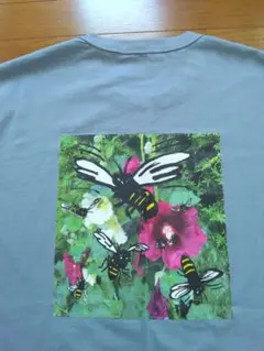 【美品!!】GU x Filip Pagowski プリントＴ 水色 XXL