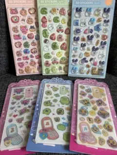 3D立体シールセット