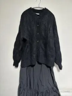 LOWRYS FARM ニットカーディガンワンピースセット