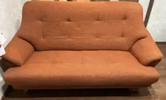 NOCE HY776 3人掛けソファ オレンジ