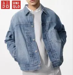 新品未使用★デニムトラッカージャケット　UNIQLO Ｌサイズ