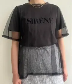 LHELBIE チュールロゴＴのサムネイル