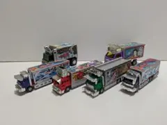 チョロQ一番星 トミカデコトラ デコトラコレクション 6個セット ミニカーのサムネイル