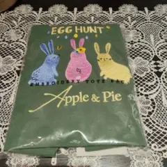 未使用、Ａpple&Pieのトートバッグ、ミニハンカチ、２点