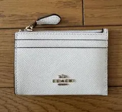 COACH コーチ　カードケース　ホワイト