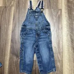 【美品】OshKosh デニムオーバーオール 12Mのサムネイル