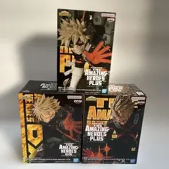 ヒロアカ　爆豪　フィギュア　3体セット