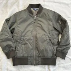 ユニクロ MA-1 ブルゾン キッズ 120