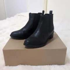 ショートブーツ　Sサイズ　黒　ブラック