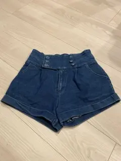 デニムショートパンツ M