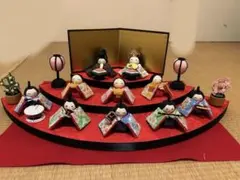 時代 雛御殿 雛道具 雛人形 セット 大正 昭和 木箱 蒔絵 - メルカリ