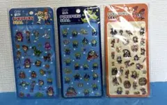 ぷくぷくシール　ズートピア　トイストーリー　3点セット