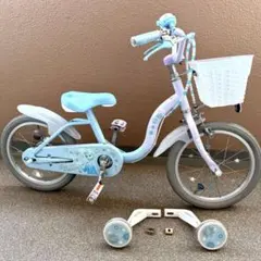 ひろがるスカイプリキュア　16インチ　自転車 子供用自転車 ひろがるスカイプリキュア 補助輪、ヘルメット付き