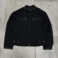 00s comme ca ism leather riders jacket