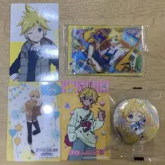 鏡音レン 39Culture extra 缶バッジ 4点/World騎士ココラボ 鏡音レン 39Culture extra 缶バッジ 4点/World騎士ココラボ