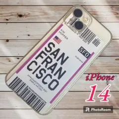 【在庫処分】iPhone14スマホケース（SAN FRANCISCO）⑤