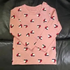 TOMMY HILFIGER ハート柄長袖カットソー 92センチ　2歳