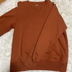 オレンジ トレーナー スウェット