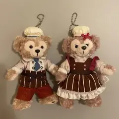ダッフィー シェリーメイ ぬいぐるみはバッジ　新品タグ付き　スウィートダッフィー 2014 スウィート ダッフィー シェリーメイ ぬいぐるみバッジ
