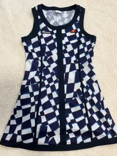 ellesse テニスウェア ノースリーブ ネイビー　Lサイズのサムネイル