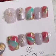 ネイルチップ　ベリーショートスクエアM