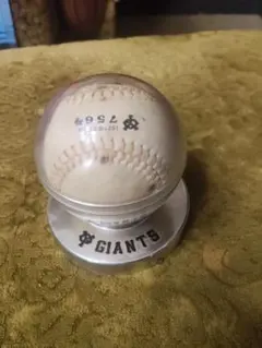 National サインボール☆ ミニバット付き 王選手 販促品 - メルカリ