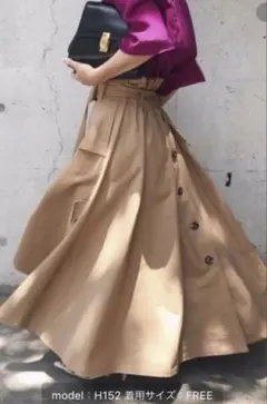 TRENCH LIKE SKIRT アメリヴィンテージ