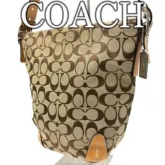 COACH Y2K Vintage Shoulder Bag beige