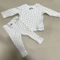 ジェラートピケ 70 80 ルームウェア セットアップ パジャマ