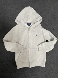 Polo Ralph Lauren グレー ジップパーカー 6（120相当）
