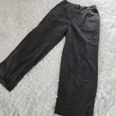 PLST プラステ ショガー パンツ ストレート グレー XS