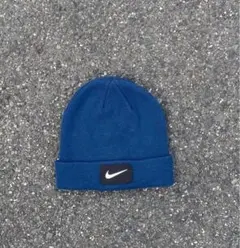 00s90s NIKE ニット帽 ビーニー 希少 センターロゴ vintage