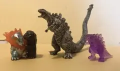 ゴジラフィギュア 3体セット(シン・ゴジラ/ゴジラ・アース/ゴジラ＆メカゴジラ)