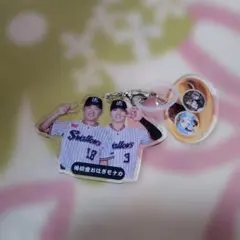 東京ヤクルトスワローズ 神宮グルメチャーム スイーツ編　奥川＆内山