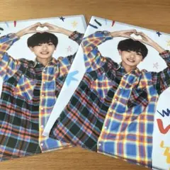 【2点セット】なにわ男子 高橋恭平 クリアファイル