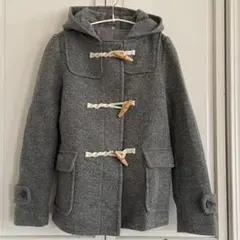 無印良品　グレー ダッフルコート XL MUJI (無印良品)（ダッフルコート）のフリマアイテム一覧