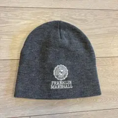 美品FRANKLIN MARSHALL ニット帽 グレー