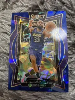 2024-2025 -LeBron James Blue cracked ice