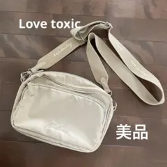 Love toxic 美品　ショルダーバッグ　ラブトキ　ALGYピンクラテのサムネイル