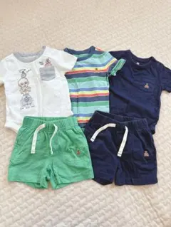 babygap のロンパースショートパンツまとめ売り
