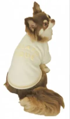 GELATO PIQUE CAT&DOG ロゴプリント裏毛プルオーバー