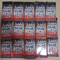 未開封１５パック　2024 topps npb シュリンクなし　村上宗隆
